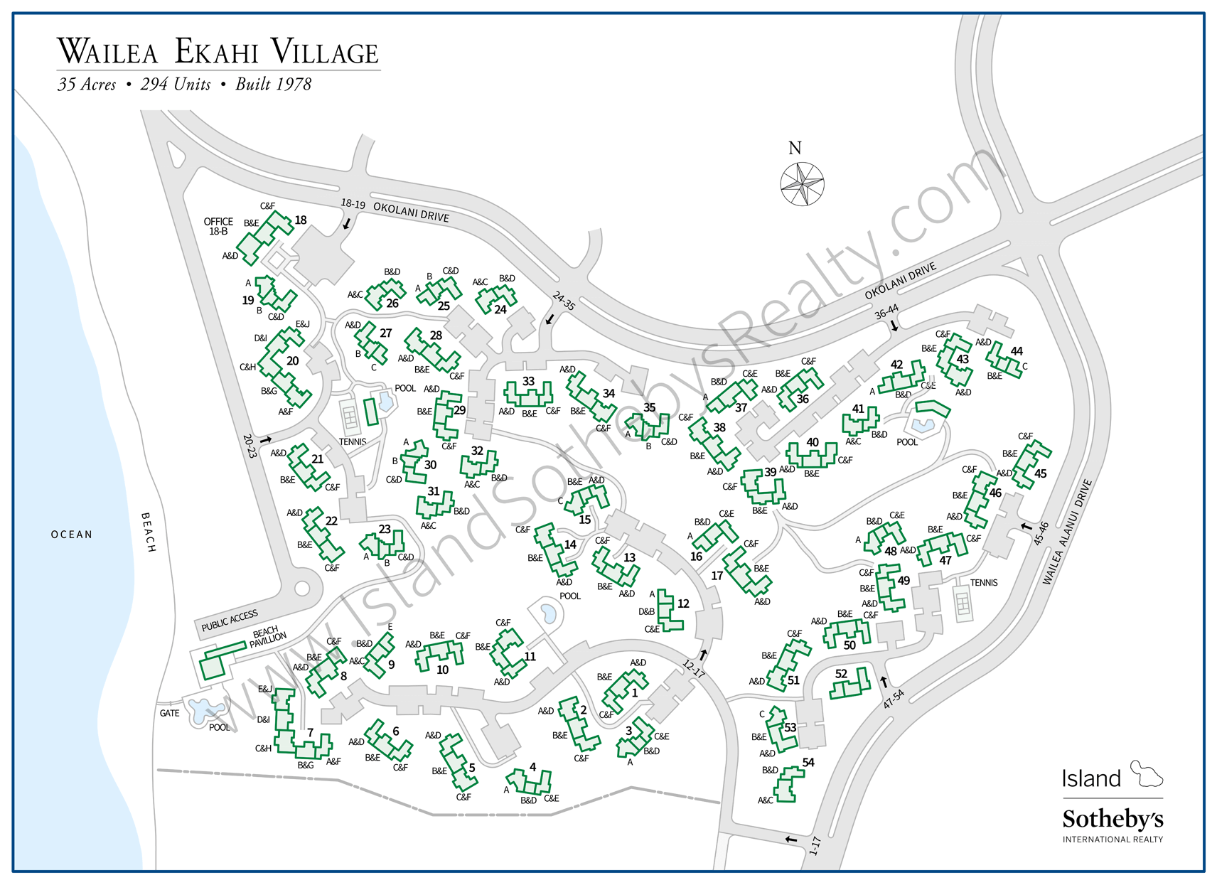 Map Wailea Ekahi Updated